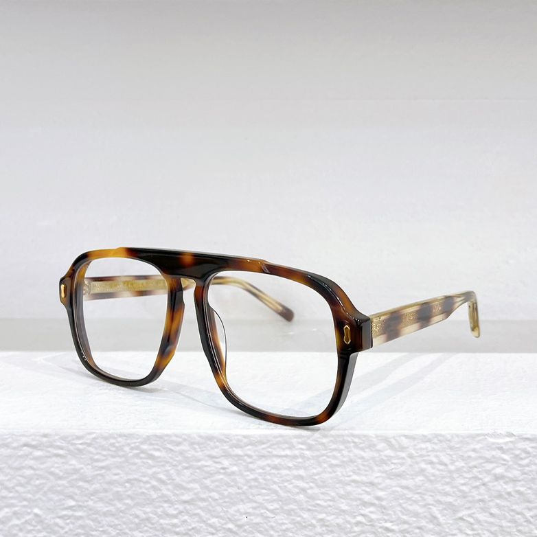 Amber Frame Clear Lens