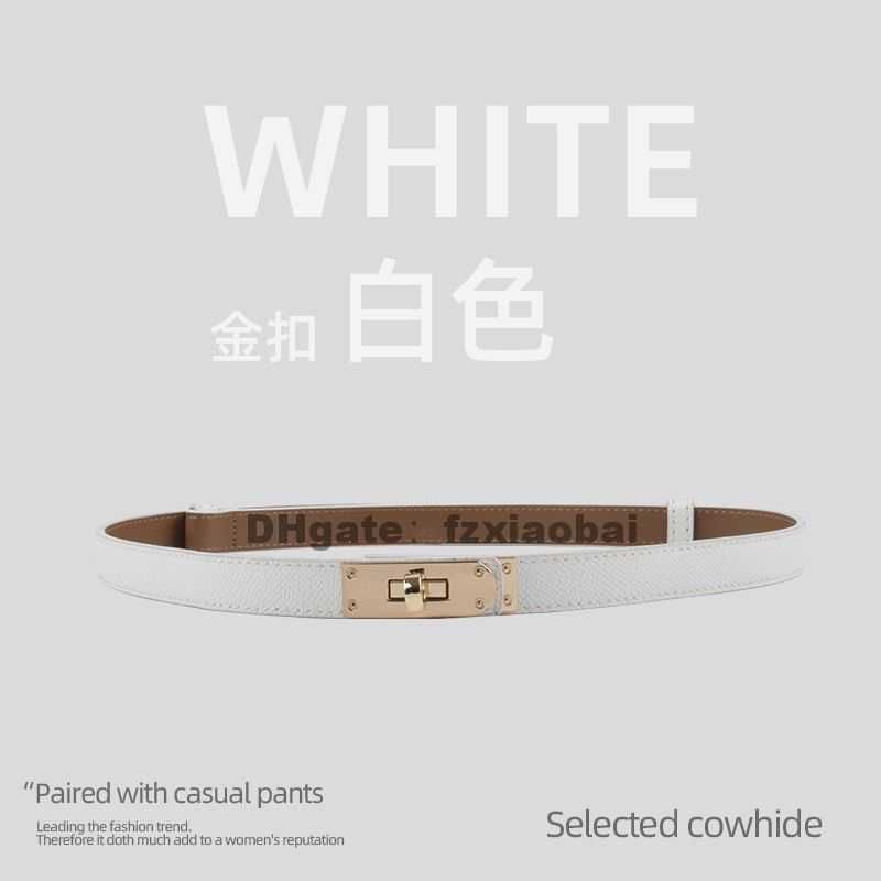 1 gold buckle-white