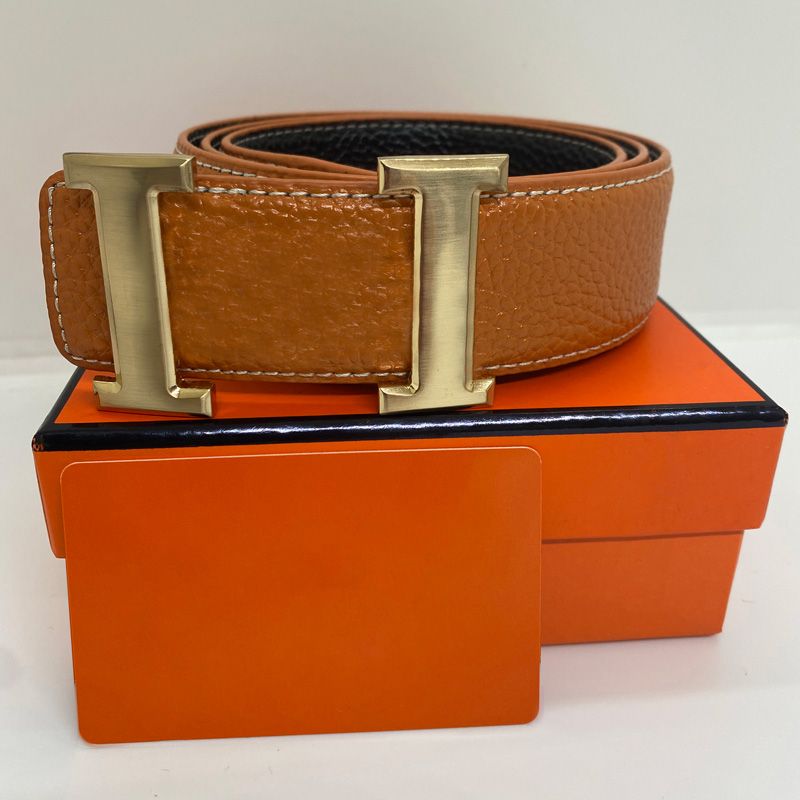 Gold Buckle+Orange belt