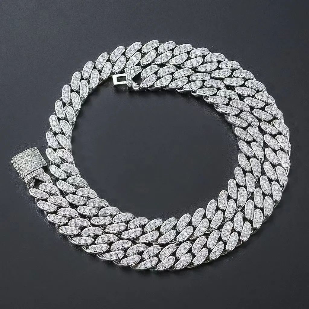 silver necklace 40cm-style2