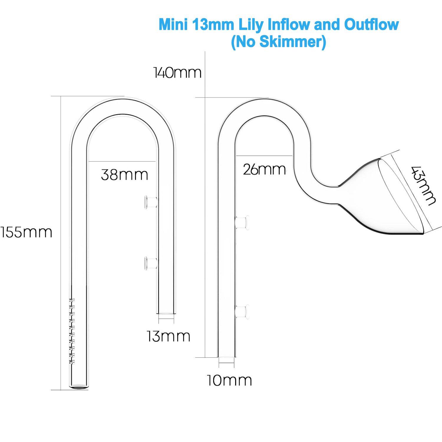 Mini 13 Lilien-Set