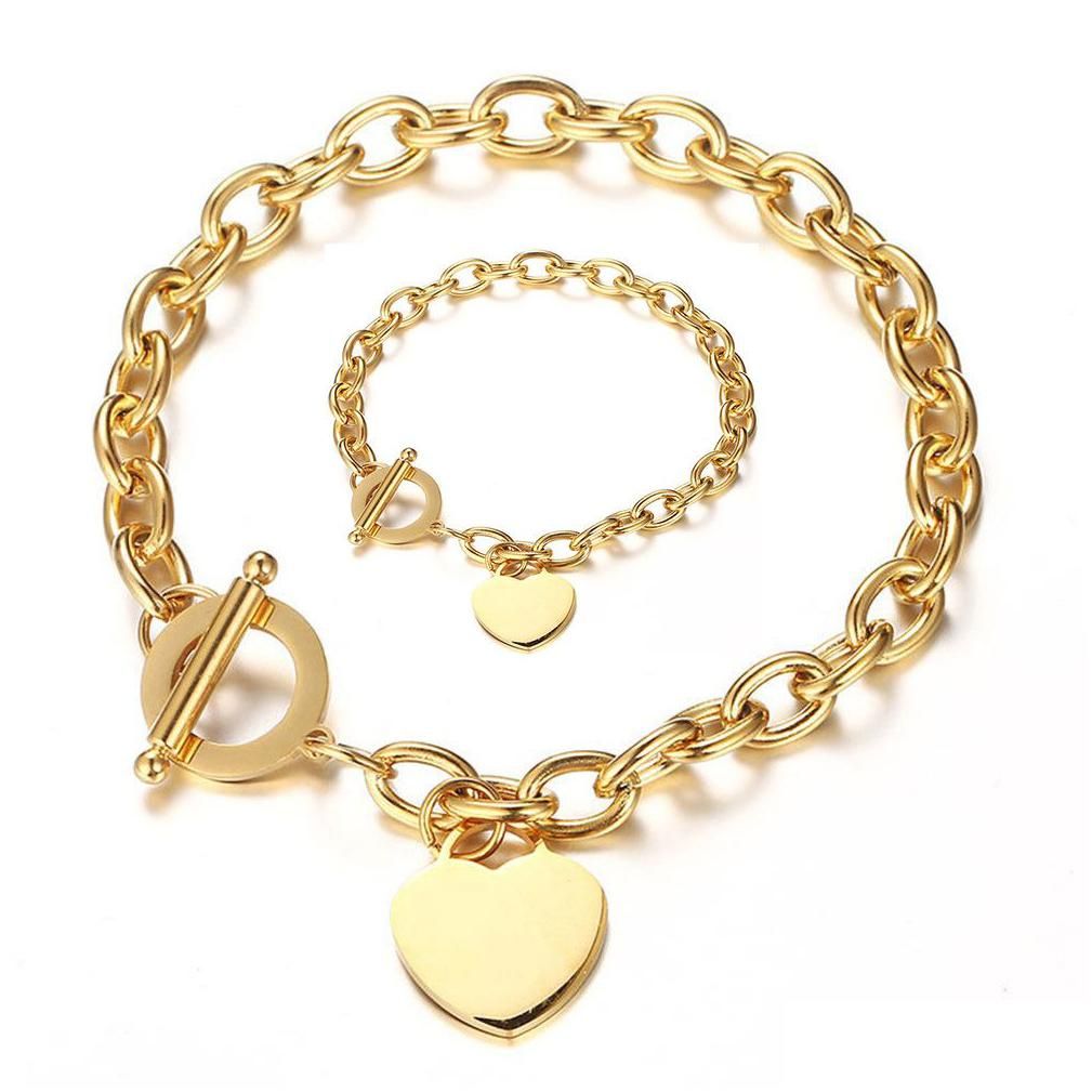 Colar de Ouro + Conjunto de Pulseira