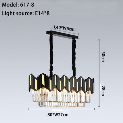 L80 W27 H28cm Cold White