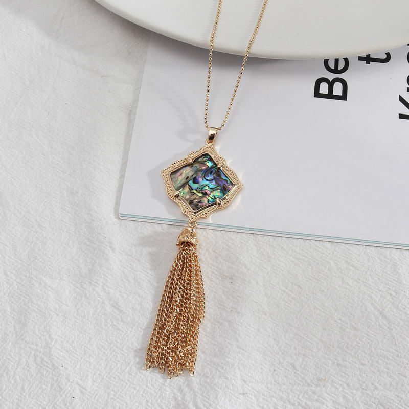 Tassel Abalone Chine 70cm