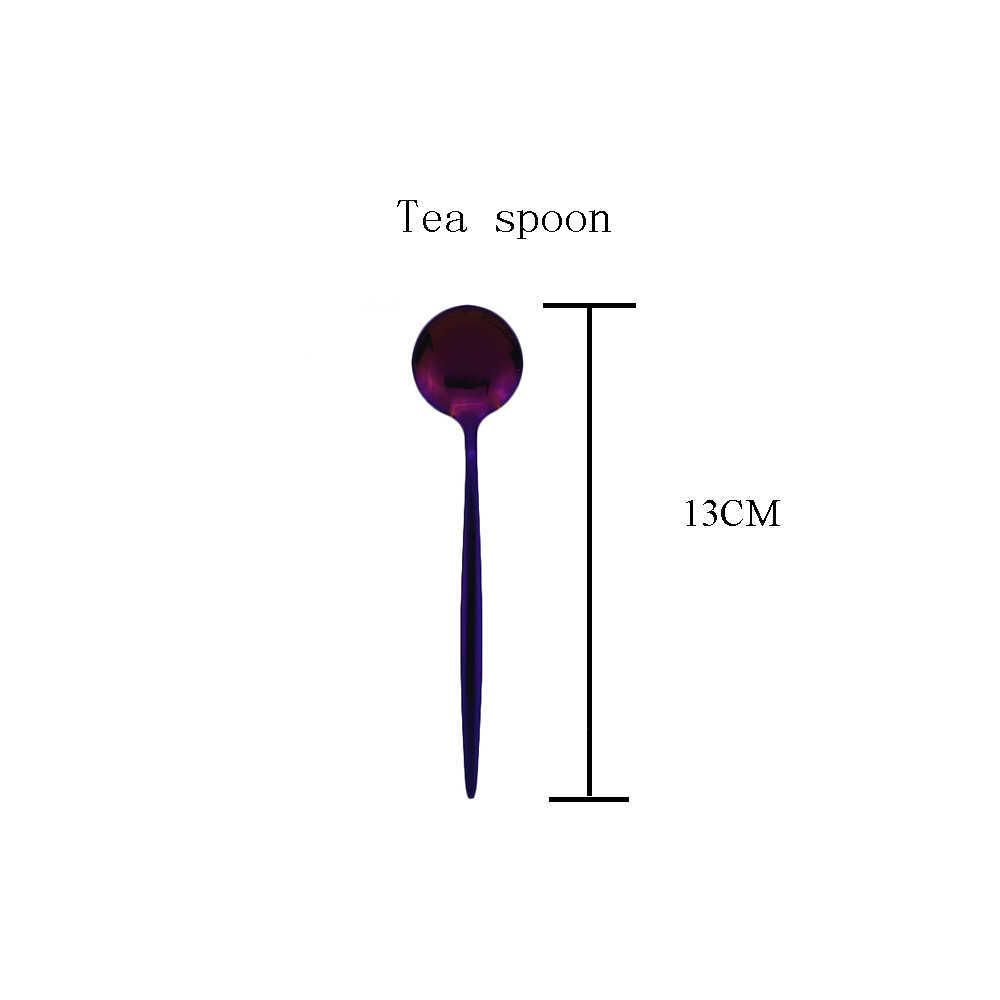 purple tea spoon