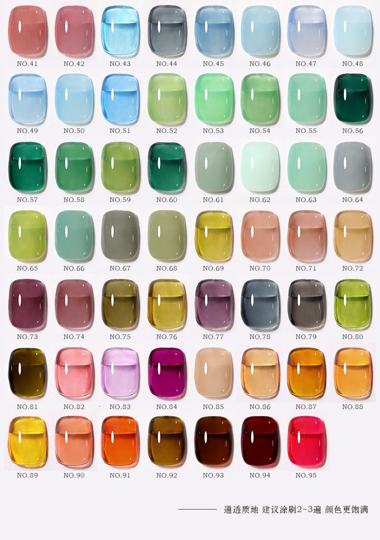 8 Farben für Ihr 8-teiliges Set