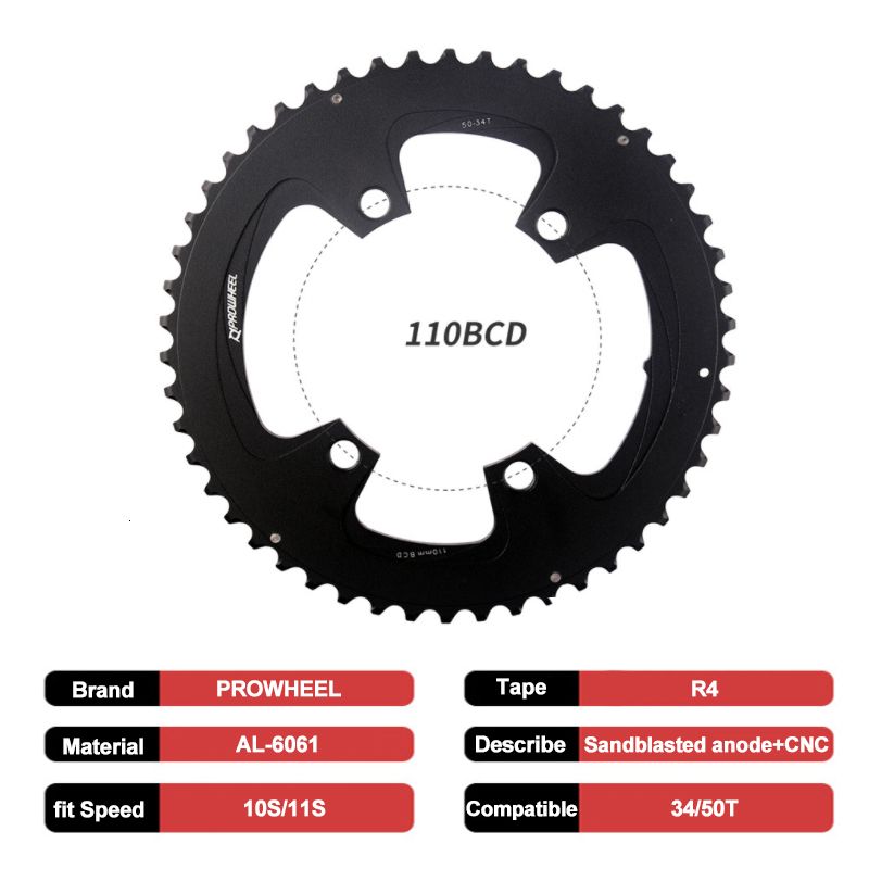 R4-50t-al 6061 Cnc