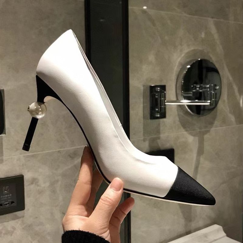 white pumps