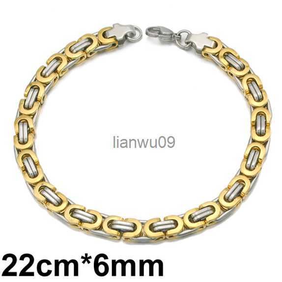 Gold Silver 6mm