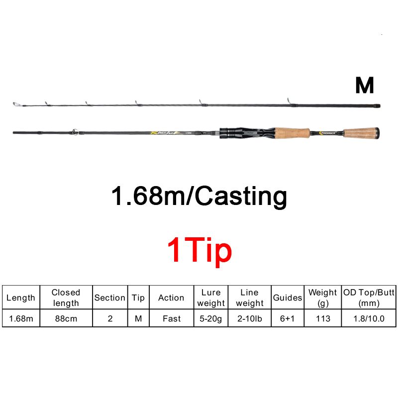 Casting 1.68m 1tip