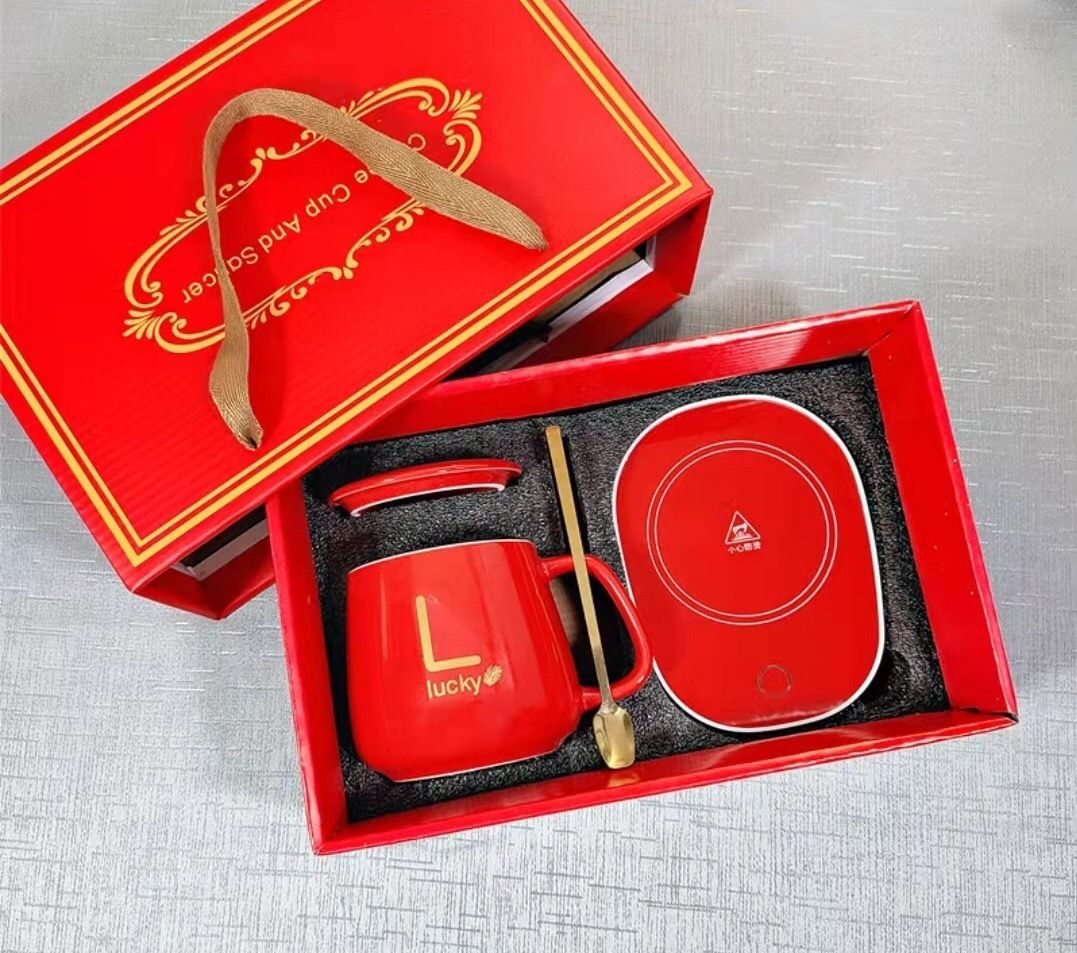 coffret cadeau rouge