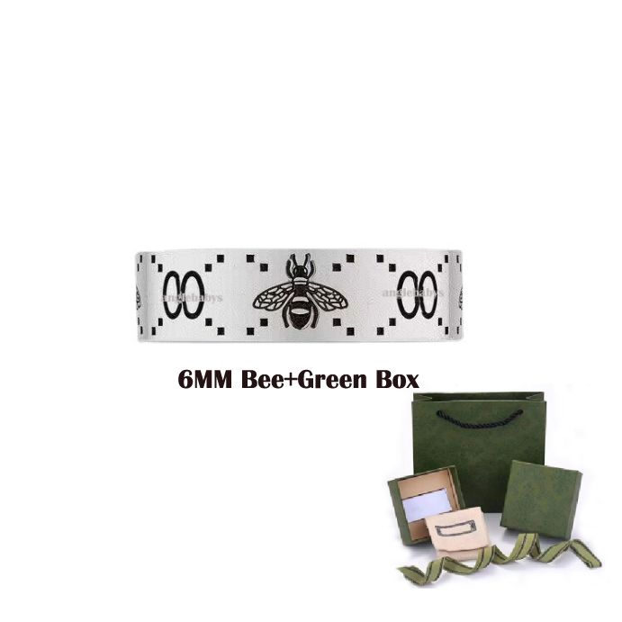 6mm gümüş arı+yeşil kutu