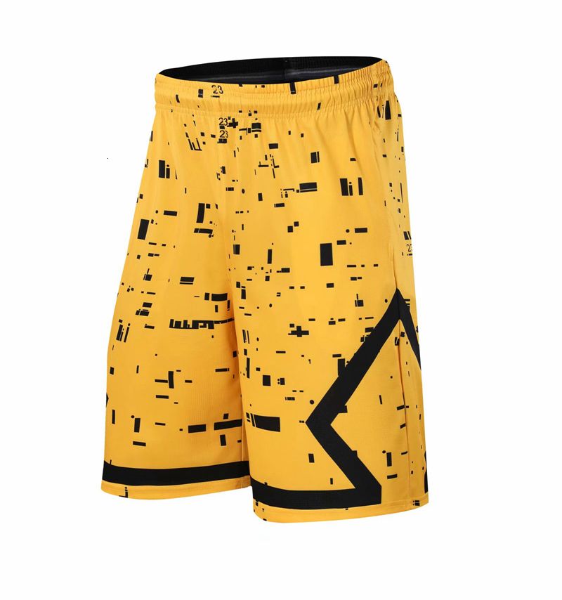 9901 gelbe Shorts