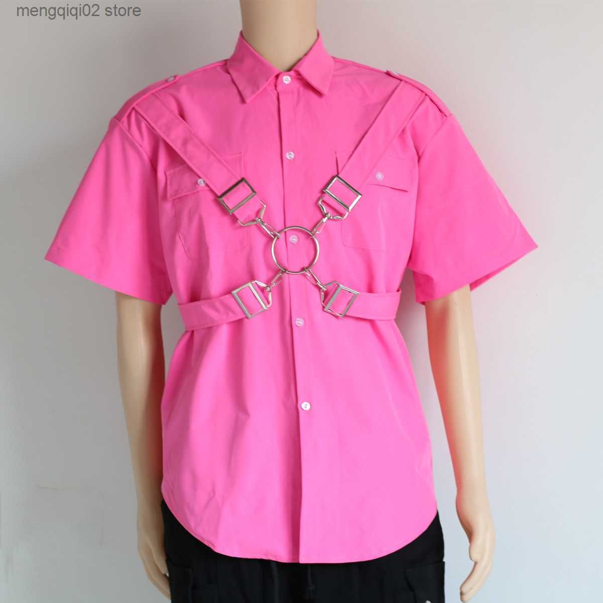 short sleeve pink