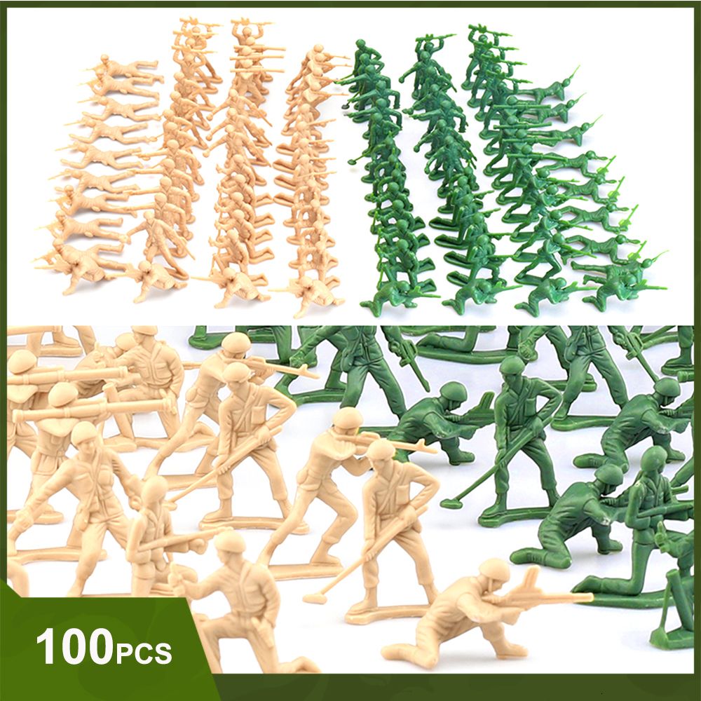 ソフトアーミーの男性100pcs