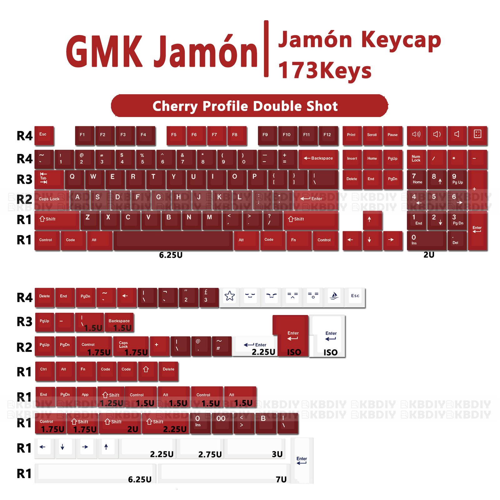 GMK Jamon-GMKキーキャップ