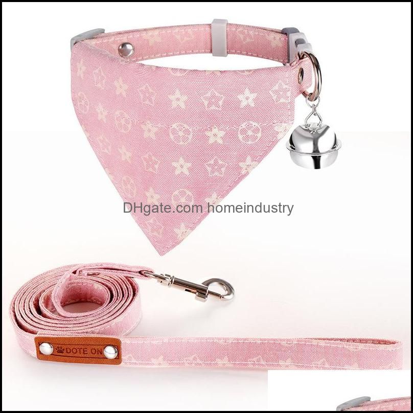 Pink Collar+Leash