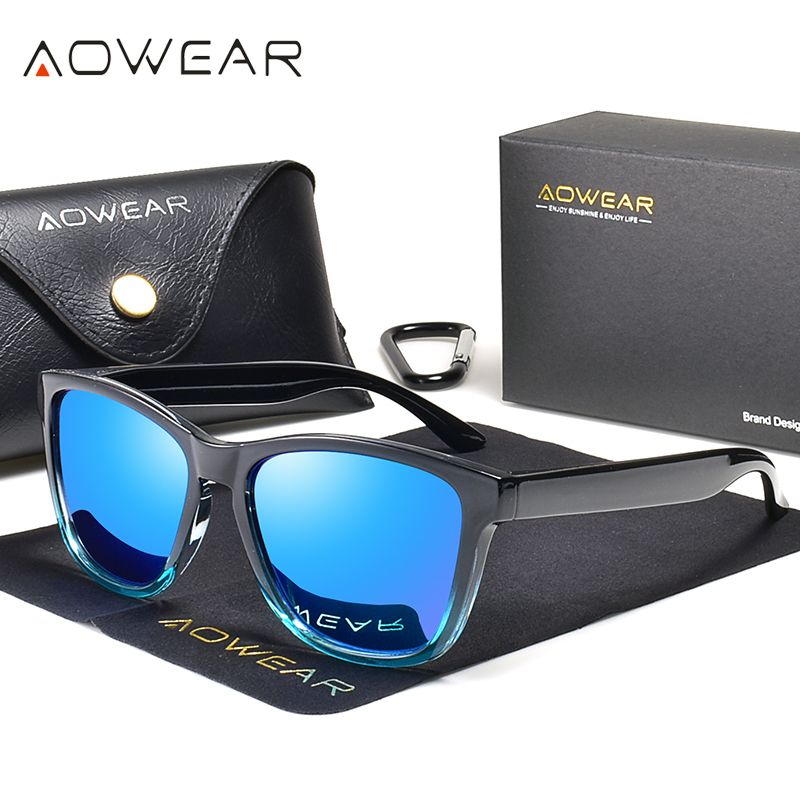 Spiegel Blauw-Aowear