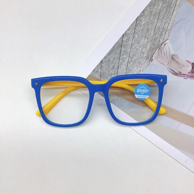 Blauw frame geel