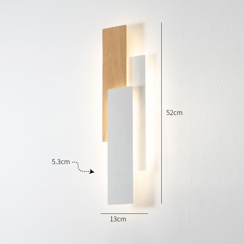 Blanc 52 cm 3 Couleurs de Lumière 220V