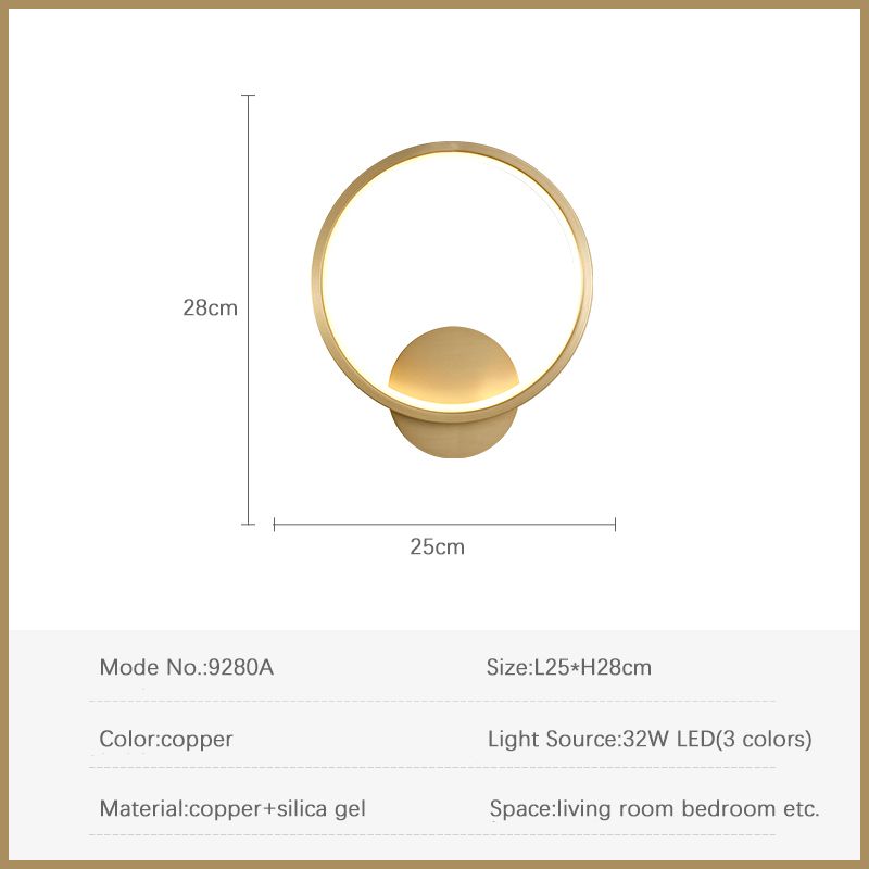 Round China 220V.