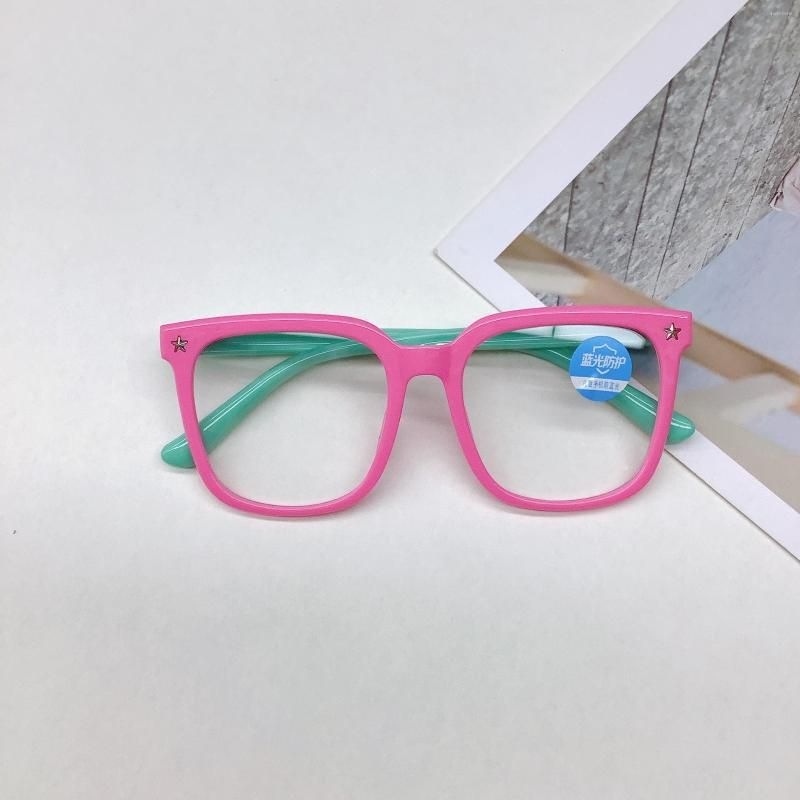 Roze frame groen