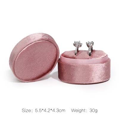 Pink Couple Ring Box