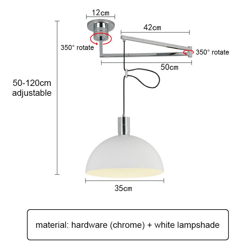 CH witte lampenkap