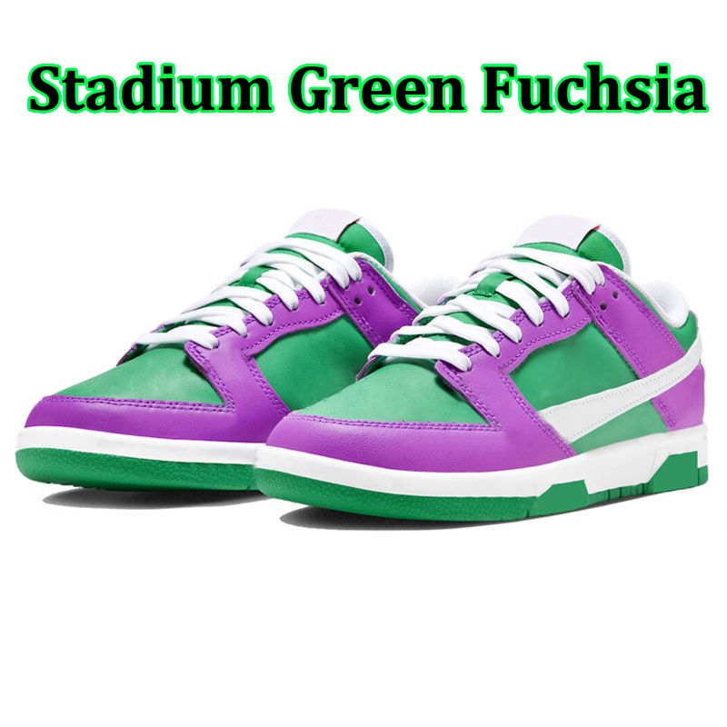 Stadium vert fuchsia