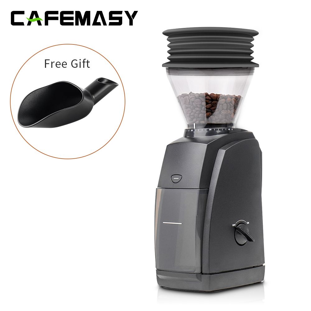 Single Dose Hopper with Silicon Bellow Coffee Grinder Cleaning