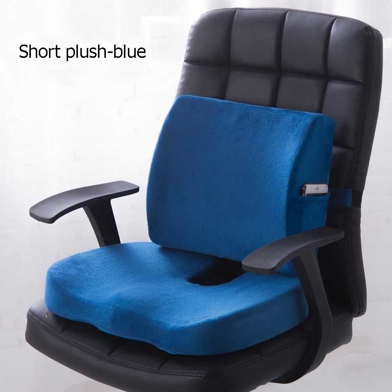 short plush blue