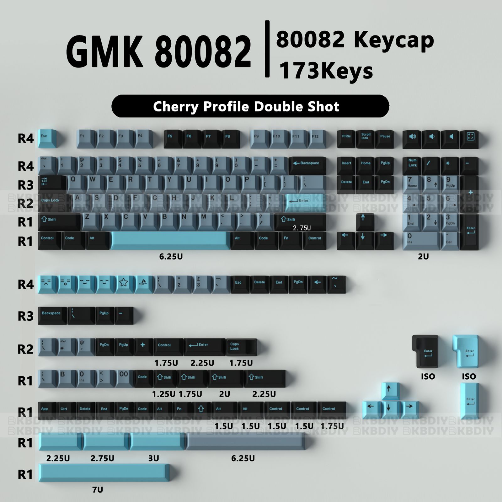 GMK 80082-GMK anahtar kapakları