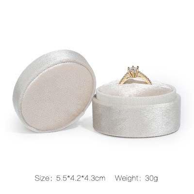 Beige Ring Box