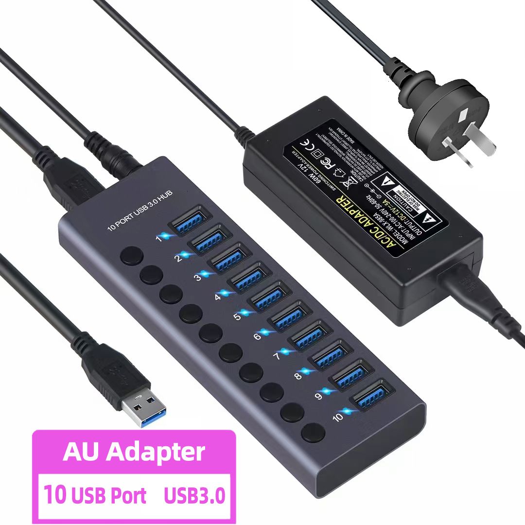 10port Au Power Plug