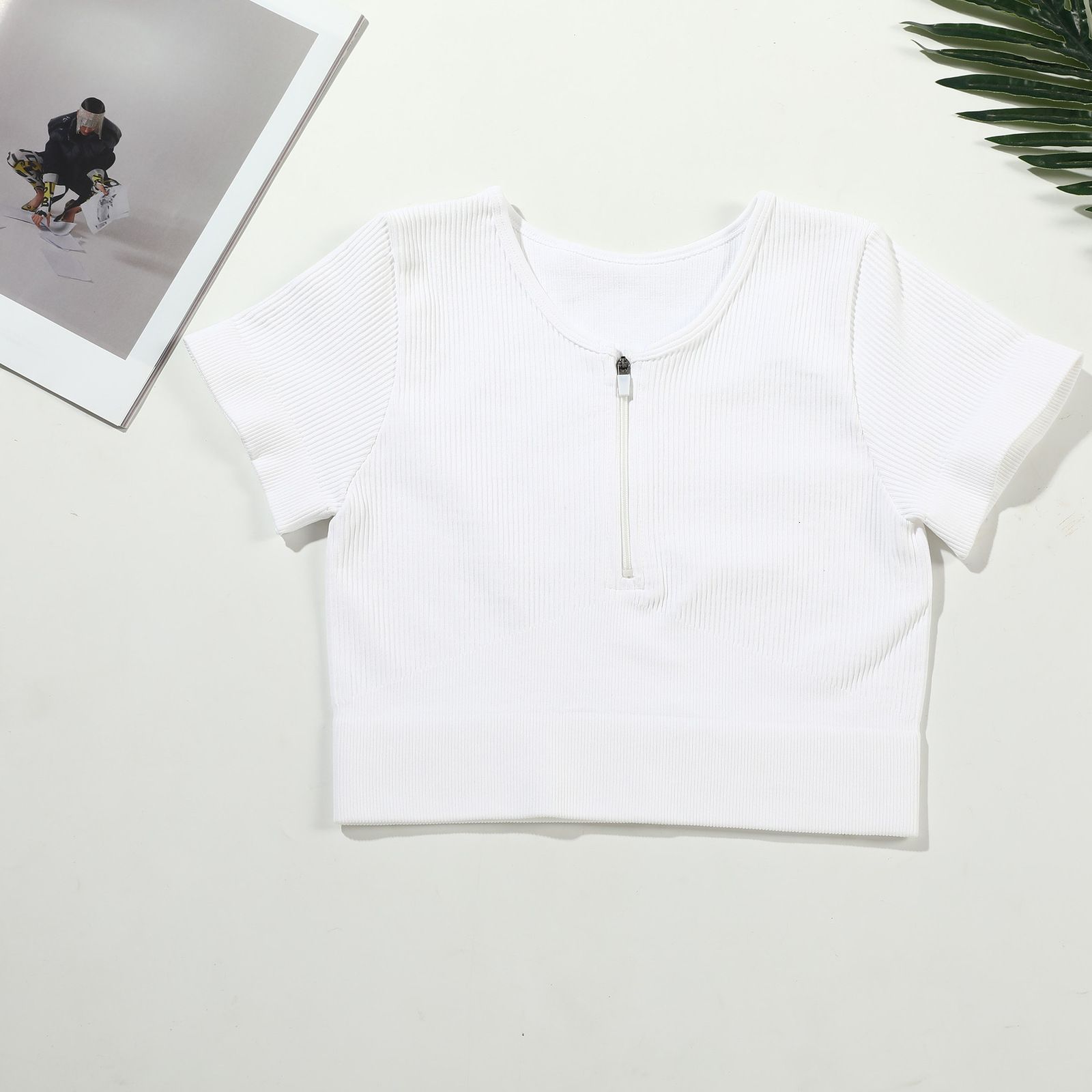 white short sleeve