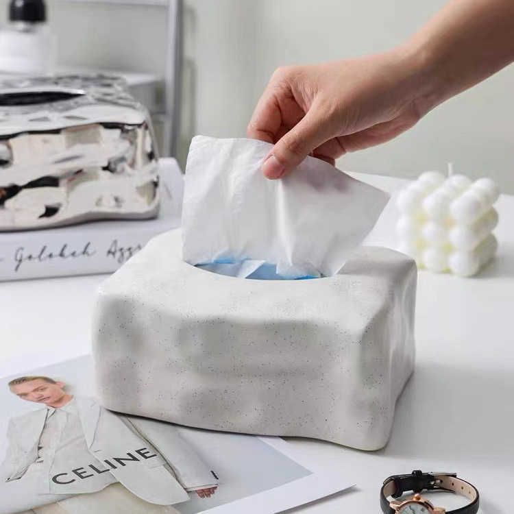 M8 White Tissue Box