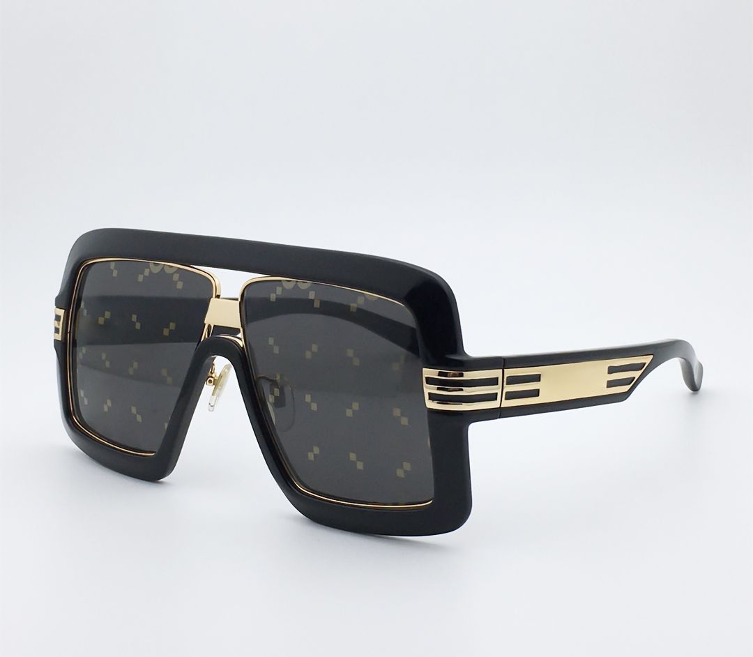 gold black(printed lens)