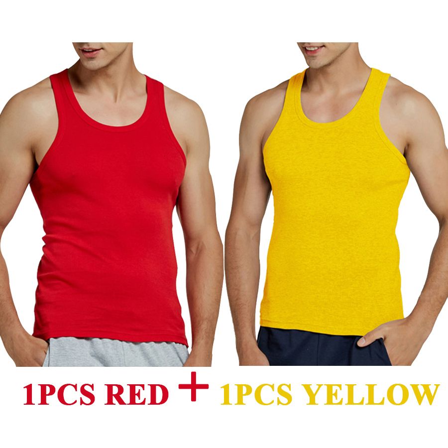 1 pcs rosso 1pcs giallo