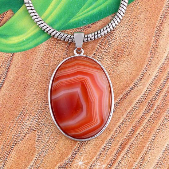 Stripe Red Agate