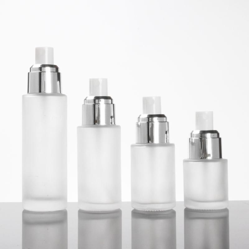 80 ml silbernes Sprühpumpenglas