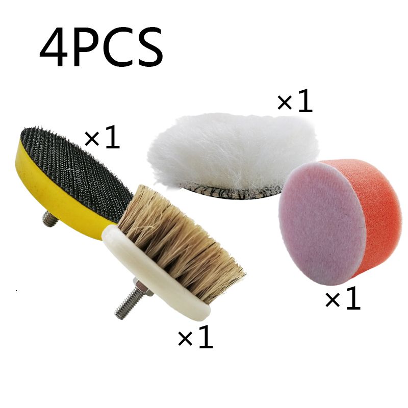 4pcs tête de brosse