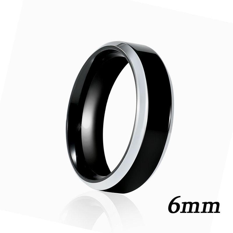 6mm prata e preto