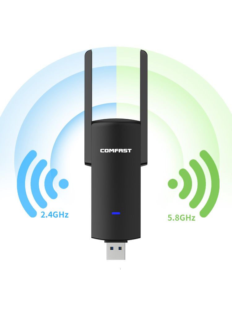 Adaptateur Clé USB Wi-Fi 5GHz 2.4GHz UGREEN - Connexion ultra