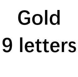 Oro 9 lettere-20quot; Collana