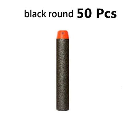 50 st-svart runda