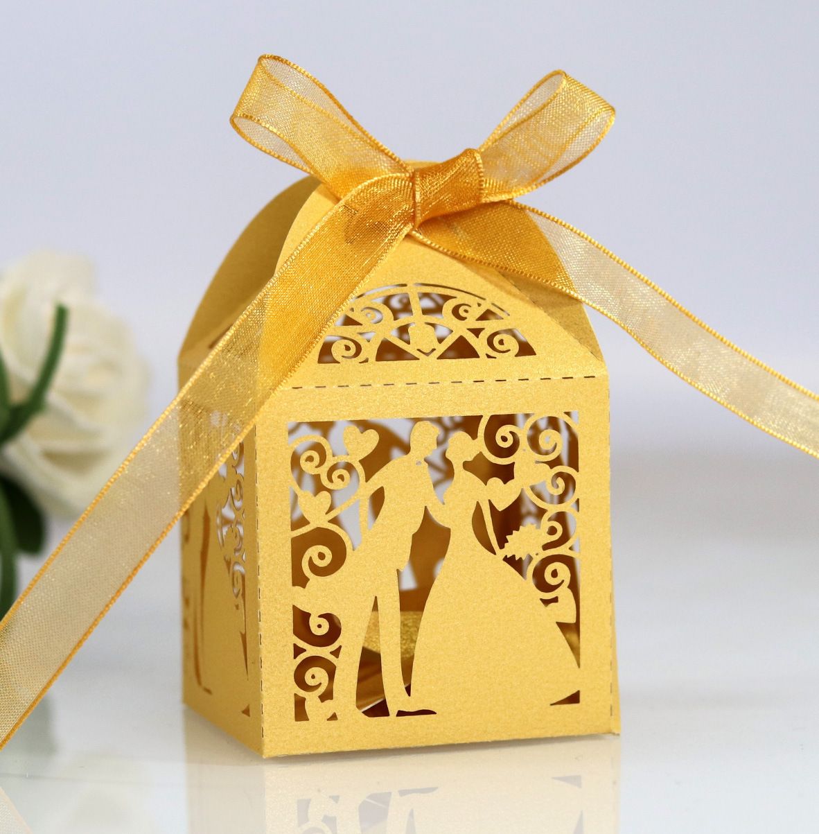 Guld D-5X5X8CM-50 st