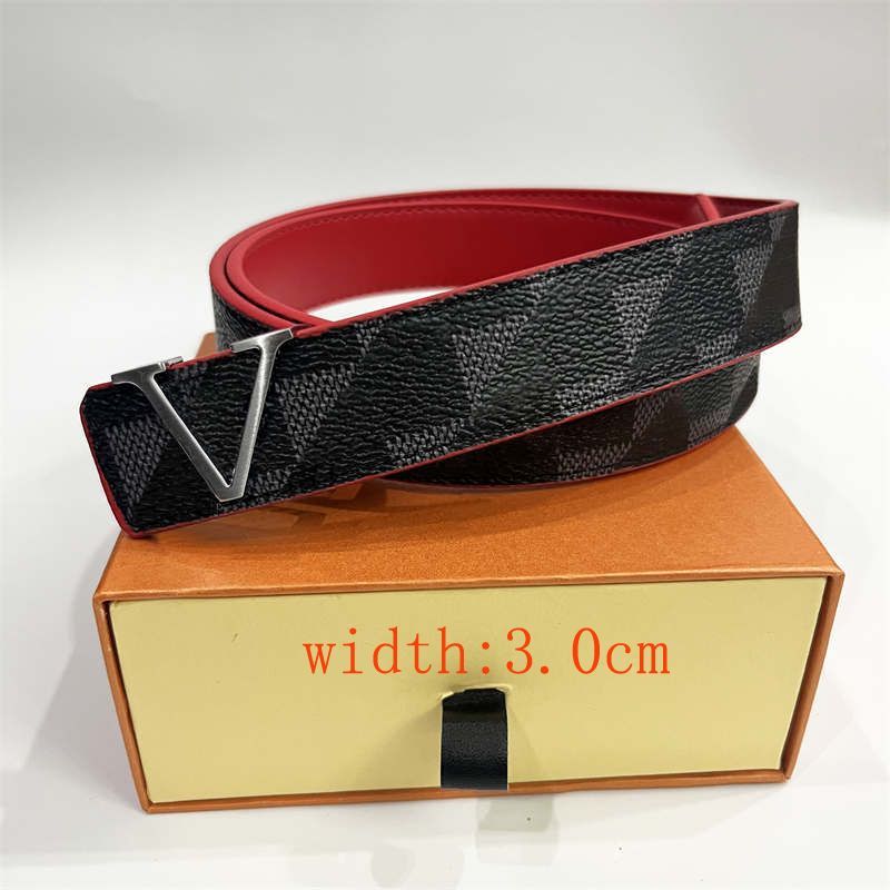 #4 Red base Silver Buckle+black grid