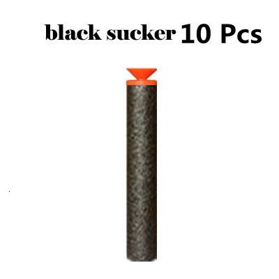 10 st-svart sucker