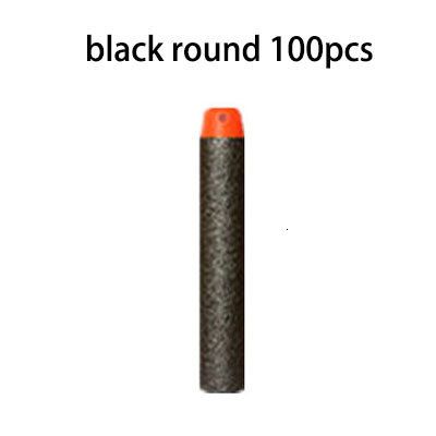 100 st-svart runda