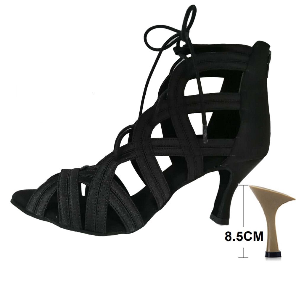 black-8.5cm heel
